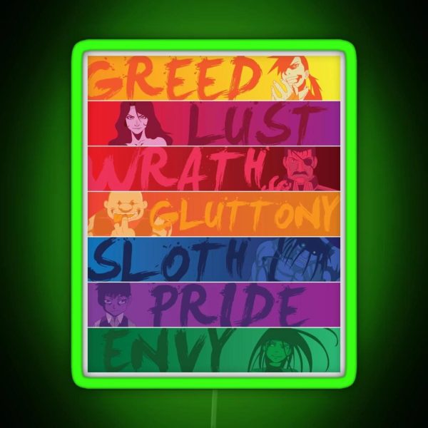 The Big Seven RGB Neon Sign