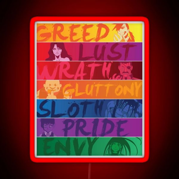 The Big Seven RGB Neon Sign