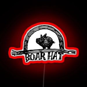 The Boarhat Bar Logo Led RGB Neon Sign