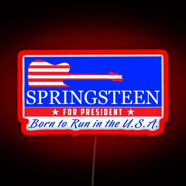 The Boss For President RGB Neon Sign