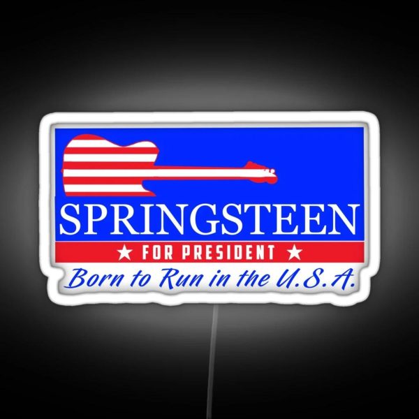 The Boss For President RGB Neon Sign