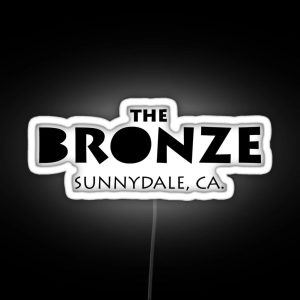 The Bronze Buffy The Vampire Slayer Sunnydale RGB Neon Sign