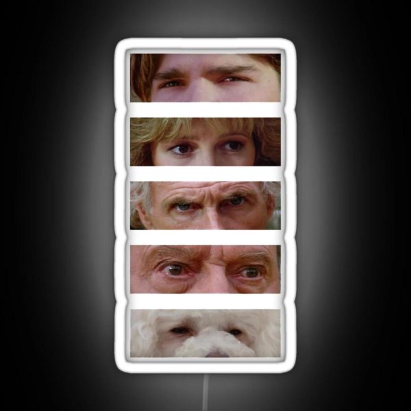 The Burbs Stare Staredown Collage RGB Neon Sign