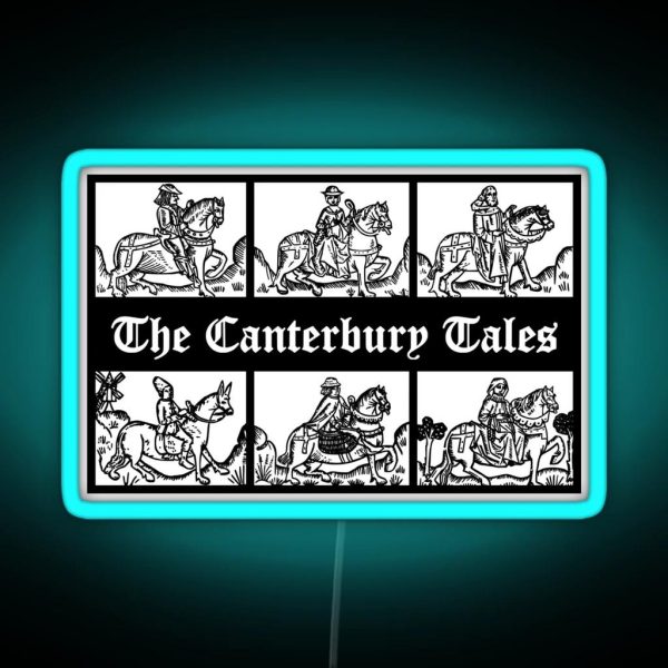 The Canterbury Tales RGB Neon Sign
