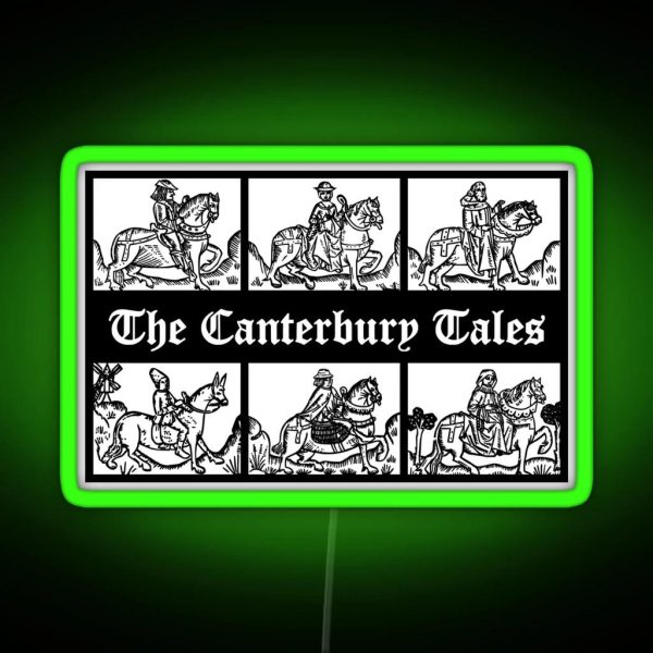 The Canterbury Tales RGB Neon Sign