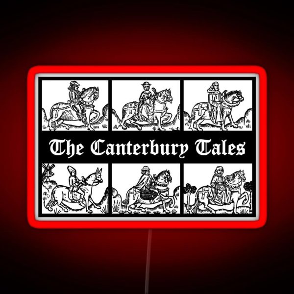 The Canterbury Tales RGB Neon Sign