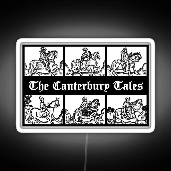 The Canterbury Tales RGB Neon Sign