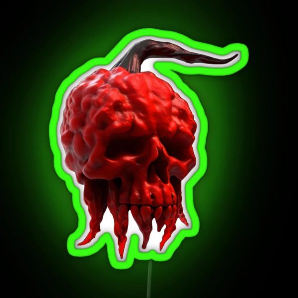 The Carolina Reaper RGB Neon Sign