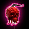 Neon sign featuring the Carolina Reaper pepper with pink accents.