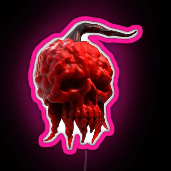 The Carolina Reaper RGB Neon Sign