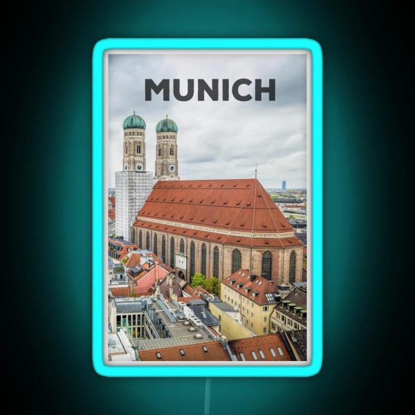 The Cathedral Of Munich RGB Neon Sign
