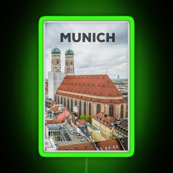 The Cathedral Of Munich RGB Neon Sign