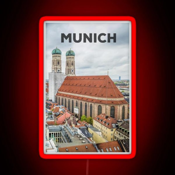 The Cathedral Of Munich RGB Neon Sign