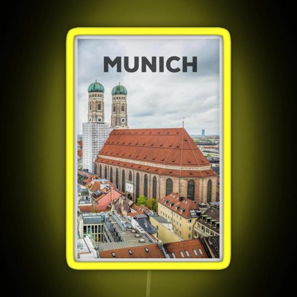 The Cathedral Of Munich RGB Neon Sign