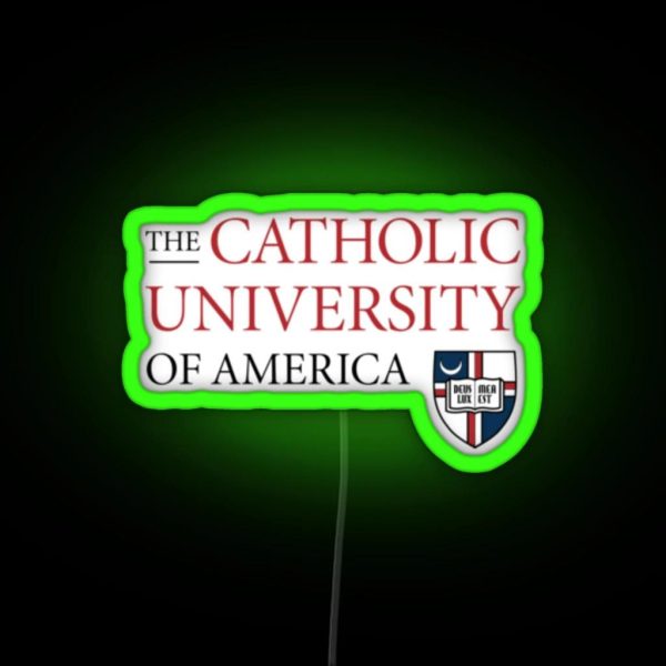 The Catholic University Of America RGB Neon Sign