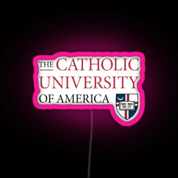 The Catholic University Of America RGB Neon Sign