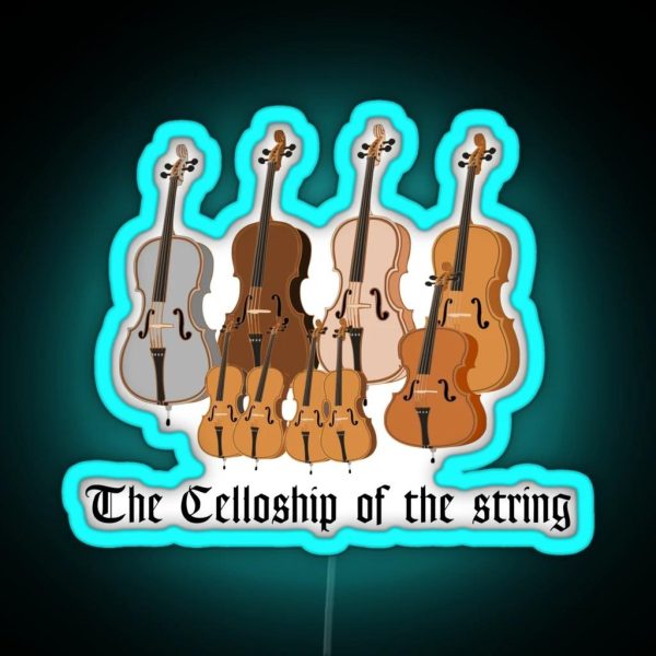 The Celloship Of The String RGB Neon Sign