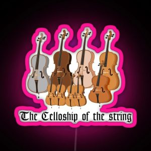 The Celloship Of The String RGB Neon Sign