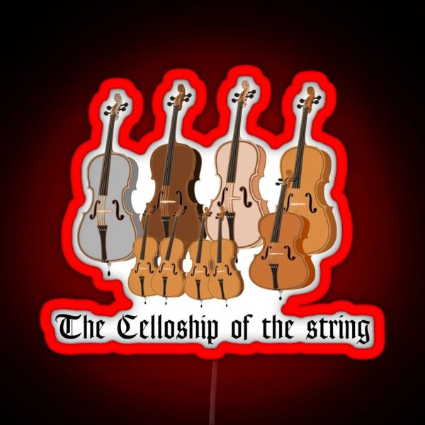 The Celloship Of The String RGB Neon Sign
