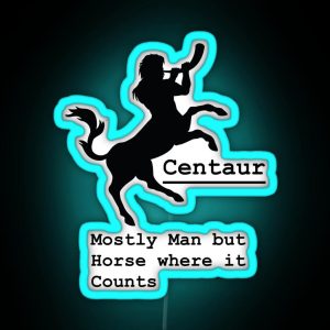 The Centaur RGB Neon Sign