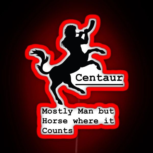 The Centaur RGB Neon Sign