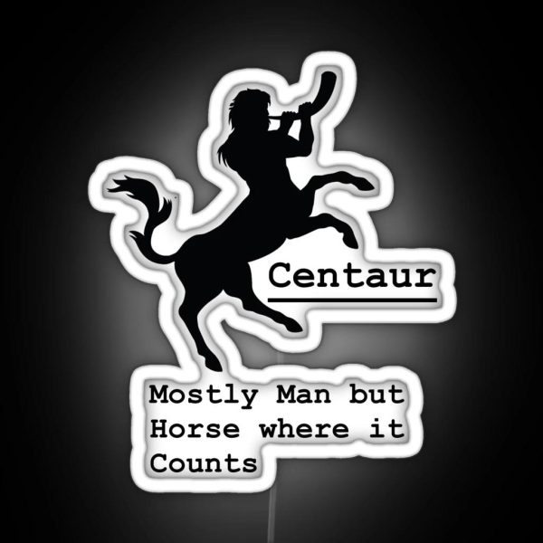 The Centaur RGB Neon Sign