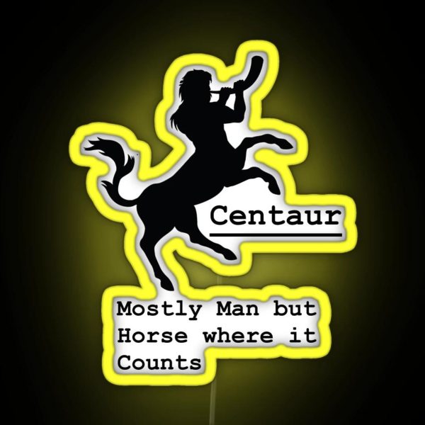 The Centaur RGB Neon Sign