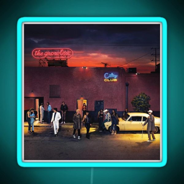 The City Club Tour 2023 Growlers Masgust RGB Neon Sign
