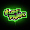 The Neon Sign of a Clown Prince of Crime