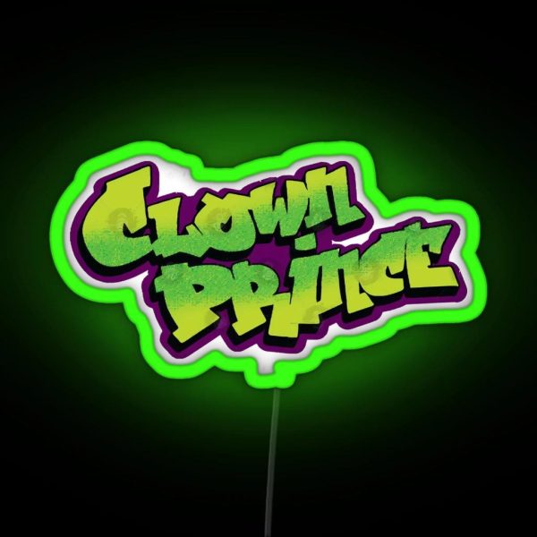 The Clown Prince Of Crime RGB Neon Sign