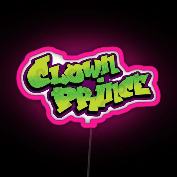 The Clown Prince Of Crime RGB Neon Sign