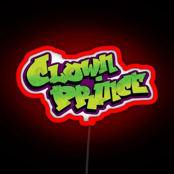 The Clown Prince Of Crime RGB Neon Sign