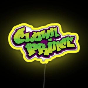 The Clown Prince Of Crime RGB Neon Sign