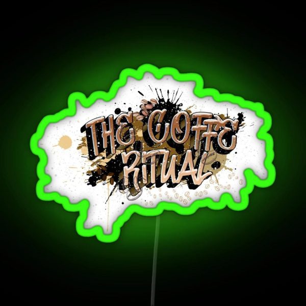 The Coffe Ritual RGB Neon Sign