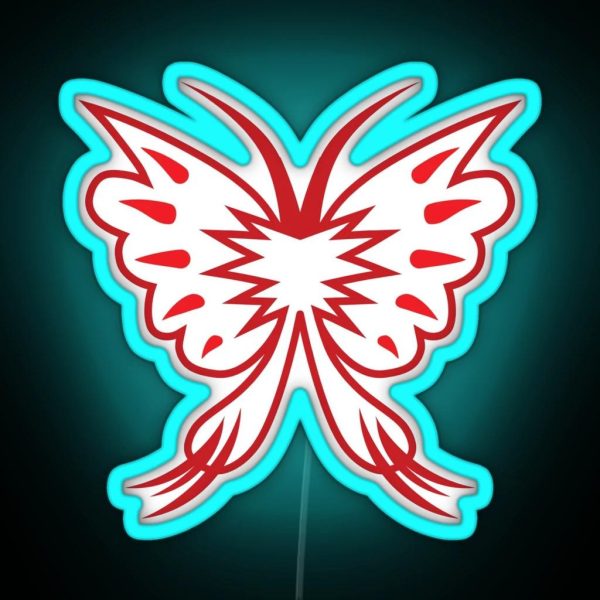 The Crimson Butterfly RGB Neon Sign