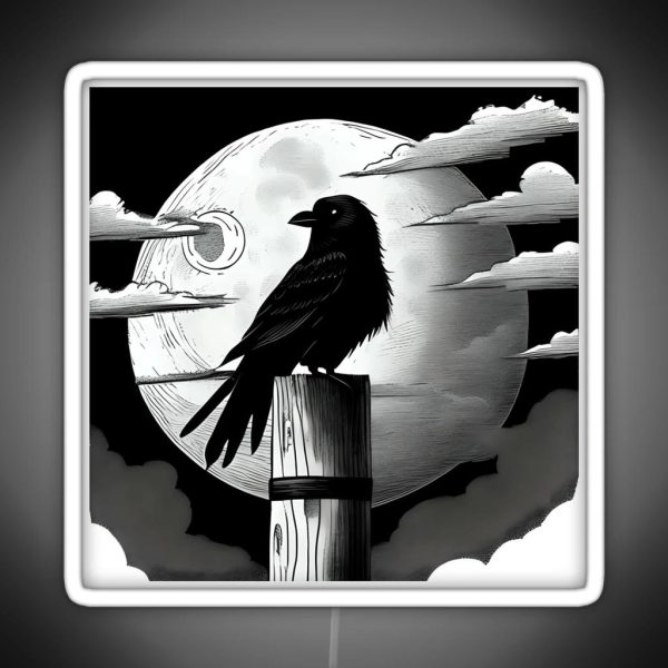 The Crow RGB Neon Sign