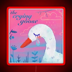 The Crying Goose RGB Neon Sign