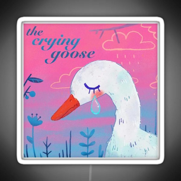 The Crying Goose RGB Neon Sign