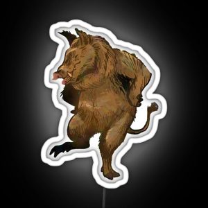The Dancing Boar RGB Neon Sign