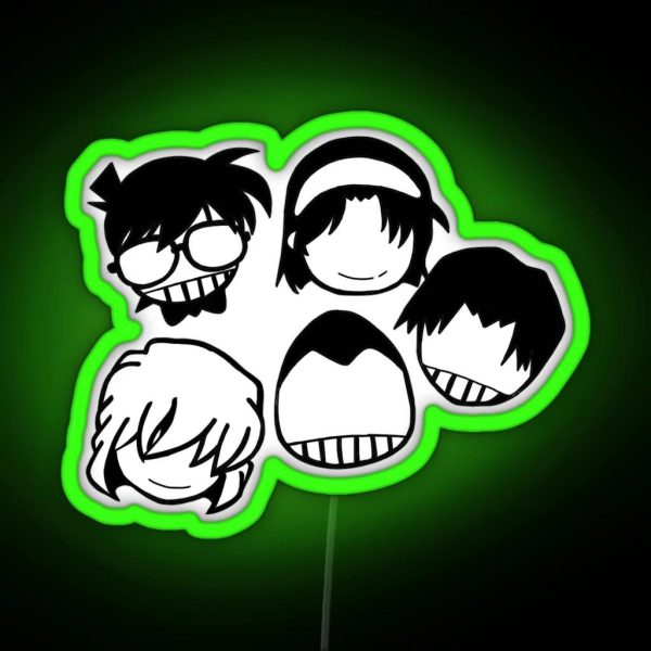 The Detective Boys RGB Neon Sign