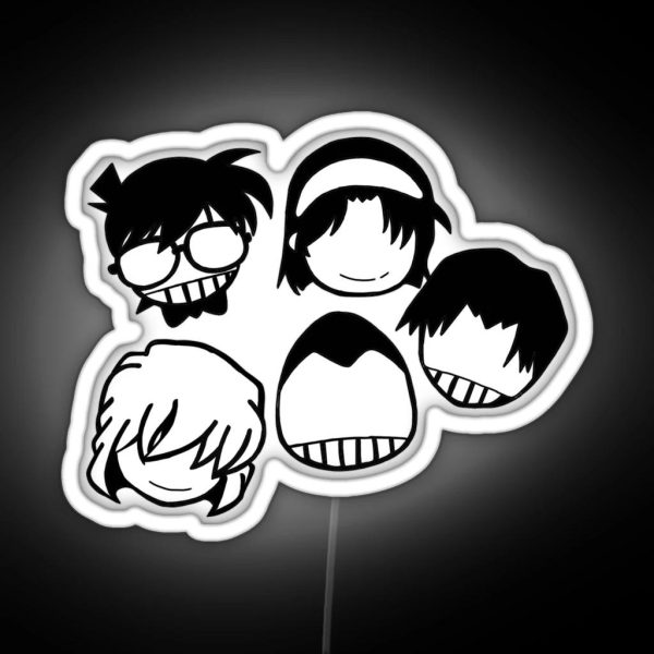 The Detective Boys RGB Neon Sign