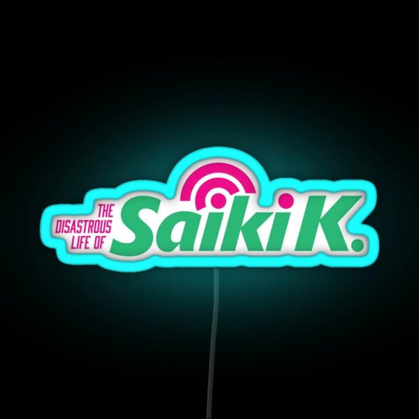 The Disastrous Life Of Saiki K RGB Neon Sign