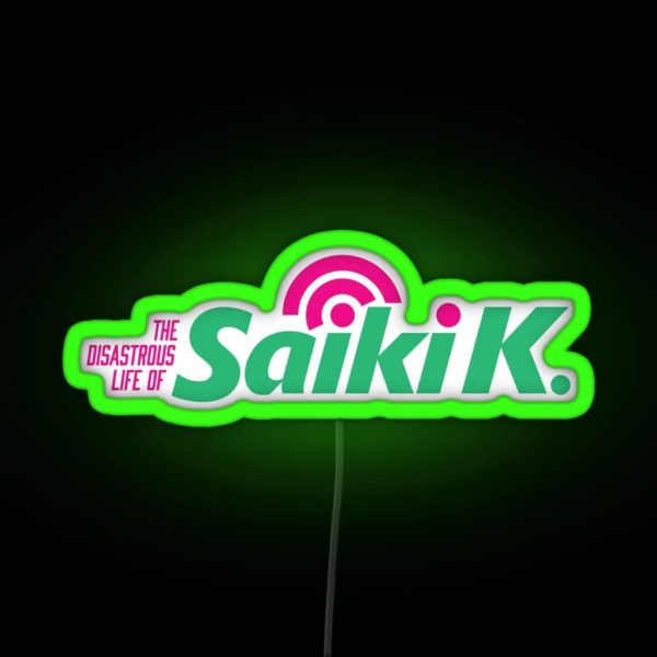The Disastrous Life Of Saiki K RGB Neon Sign