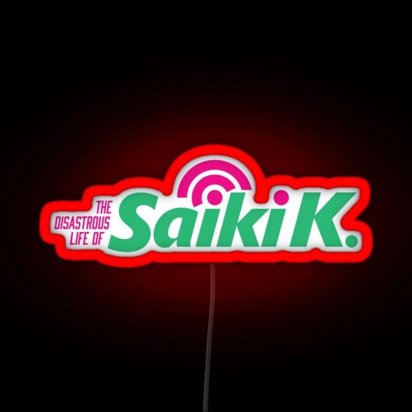 The Disastrous Life Of Saiki K RGB Neon Sign