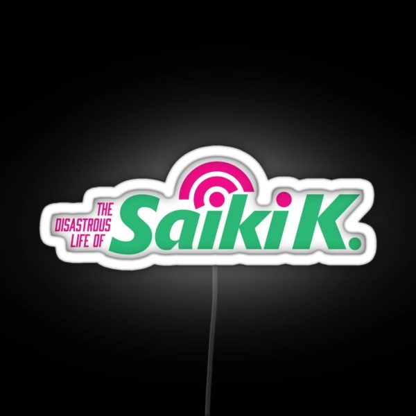 The Disastrous Life Of Saiki K RGB Neon Sign