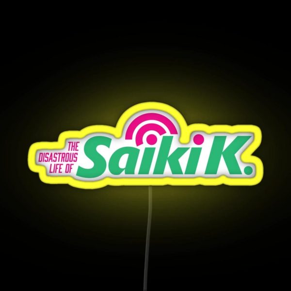 The Disastrous Life Of Saiki K RGB Neon Sign