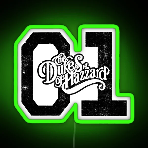 THE DUKE BOYS Led RGB Neon Sign