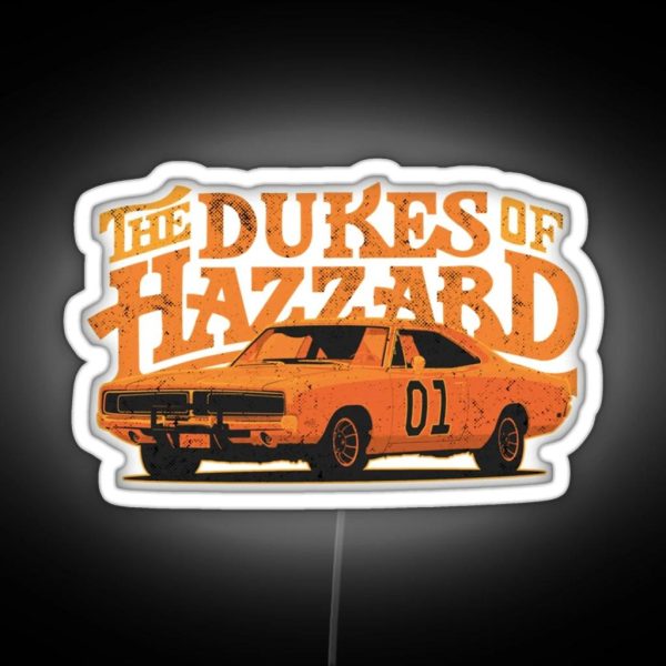The Dukes Of Hazzard General Lee Classic Led RGB Neon Sign