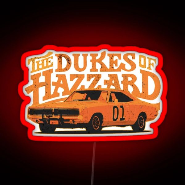 The Dukes Of Hazzardgeneral Leeclassic RGB Neon Sign