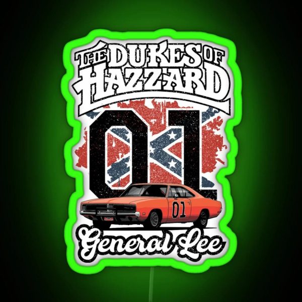 The Dukes Vintage Classic Led RGB Neon Sign